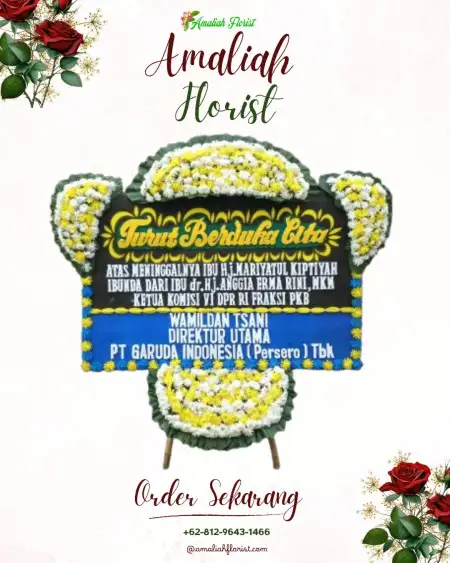 Papan Bunga Duka Robayan